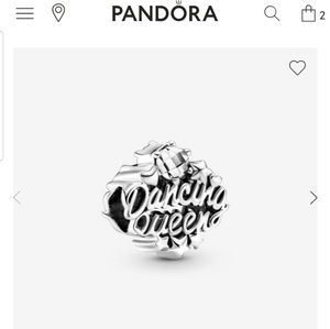 Openwork Dancing Queen Charm